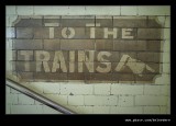 TO THE TRAINS