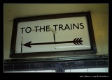 TO THE TRAINS
