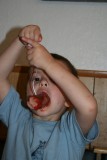 Mmm... Juicy Hotdog for Lunch!