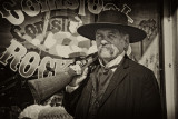 Wyatt Earp... Living Legends in Virginia City