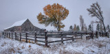 First Snow... Chez Moi