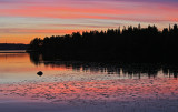 Midnight sunset, Finland