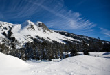 Mountain pass in British Columbia 