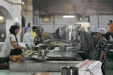 Sikh Temple - kitchen preparing lunch