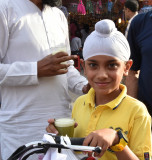  Jaipur market young Sikh boy