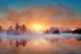 Misty Rideau Canal Sunrise 20130514