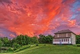 Fiery Sunset Clouds 34877