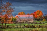 Autumn Barn At Sunrise 37552