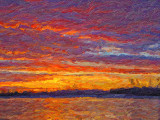 Irish Creek Sunrise P1020980-2 Art