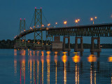 Ogdensburg-Prescott International Bridge At Night DSCF20761-3