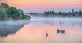 Rideau Canal Fishermen At Sunrise P1110054