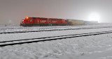 Foggy Night At The Rail Yard P1150648-9
