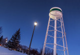 Water Tower At First Light P1170840-2