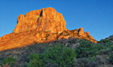 Mountain in Sunset Glow 6369