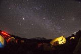 Our Milky Way Galaxy over Mount Kilimajaro