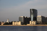 Soleil couchant sur la Neva