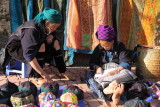 Vendeuses Hmongs noires