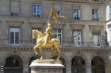 Statue équestre de Jeanne dArcEquestrian statue of Joan of Arc