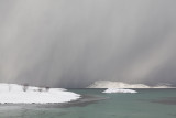 Snowfall over Tussøya
