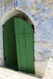 door in a monastary