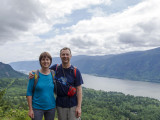 High above the gorge