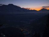 Sunset over the Rhone Valley