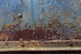 Rusty train car