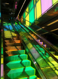 convention center escalator