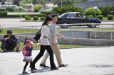 check out this dudes shoes DPRK