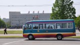 DPRK rainbow bus