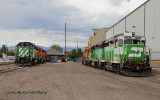BNSF 1933 & BNSF 2745 At Longmont, CO