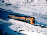 Ski Train on the Big 10 Curves 1986