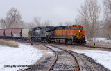 BNSF 1050 North At NSS Highland, CO