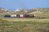 BNSF 4981 South Leaving Sidney, NE