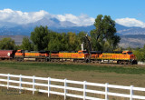 BNSF 7614 North At Highland, CO