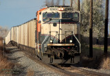 BNSF 9836 DPU At Vermillion Road Near Longmont, CO
