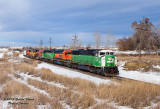 BNSF 1415 South Longmont Switch At SSS Longs Peak, CO