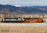 BNSF 9042 North At Highland, CO