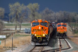 BNSF 4662 South At SSS Longs Peak, CO.