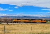 BNSF 8878 North On Berthoud Hill, CO