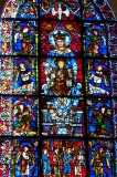 In Chartres Cathedral- The Belle Verrire - about 1180 year