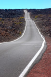 Road up Mauna Loa