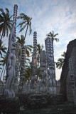 Statues at Puuhonua o Honaunau