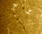 Sunspots 22 Jan 2014