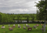 The cemetary in Handöl - Begravningsplatsen i Handöl, Jämtland