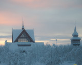 The church of Kiruna - Kiruna kyrka, Lappland