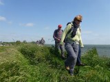 Langs het IJsselmeer