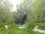 Slavernij monument  in Oosterpark