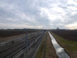 HSL spoor in Hoeksche Waard