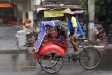 Becak, Along Malioboro Street